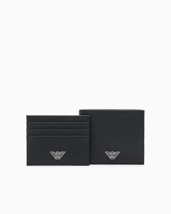 26SS 엠포리오 아르마니 남성지갑 Y4R237 Y138E 81072 Black