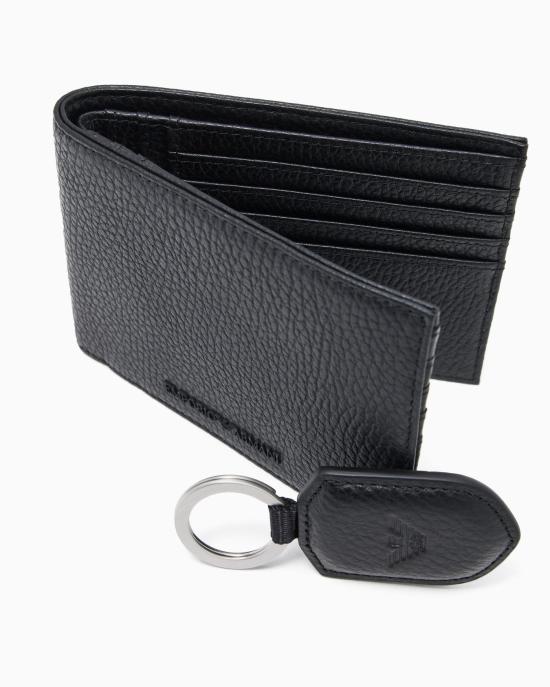 26SS 엠포리오 아르마니 남성지갑 Y4R222 Y068E 80001 Black - EMPORIO ARMANI