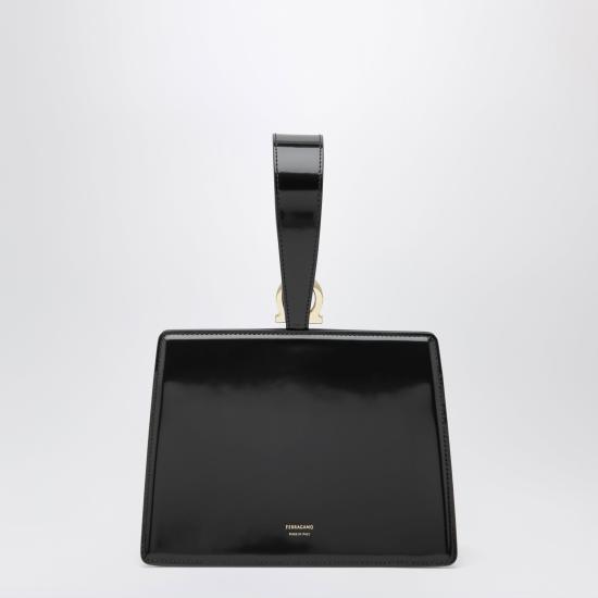 26SS 살바토레 페라가모 토트백 0786099LE Black - SALVATORE FERRAGAMO