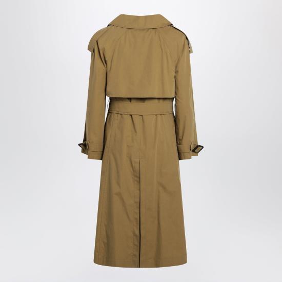 26SS 버버리 롱 캔버스 피츠로비아 트렌치 코트 8118557171113 Brown - BURBERRY