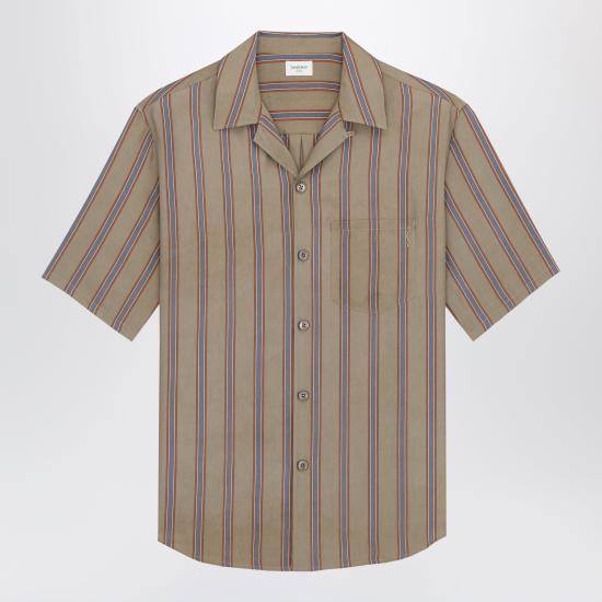 26SS 생로랑 반팔 셔츠 859775Y2N33 Brown