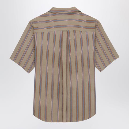 26SS 생로랑 반팔 셔츠 859775Y2N33 Brown - SAINT LAURENT