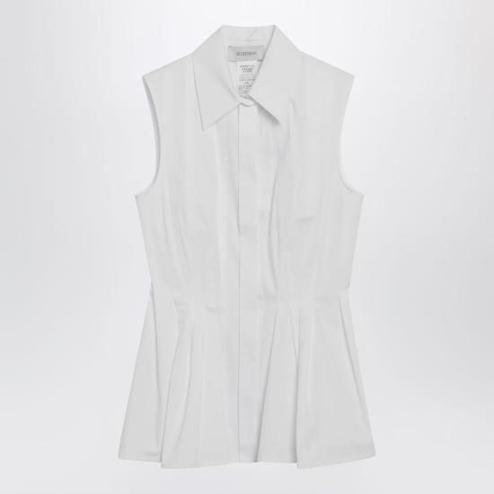 26SS 스포트막스 셔츠 SPXCERTOSACO White