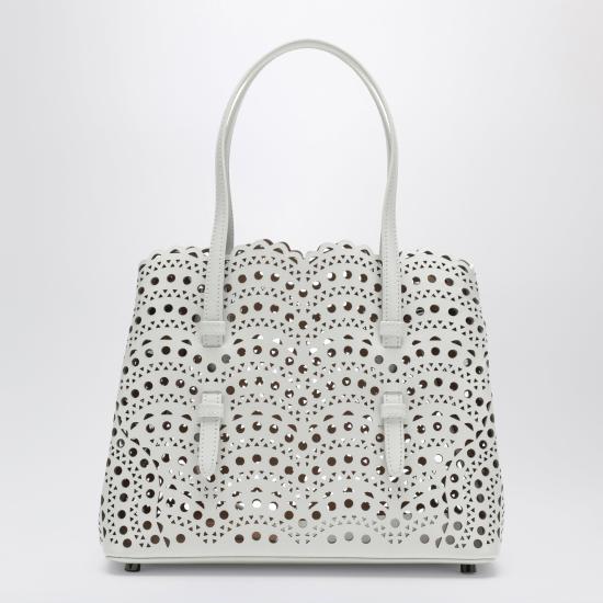 26SS 알라이아 토트백 AA1S06725C0A44LE White - ALAIA