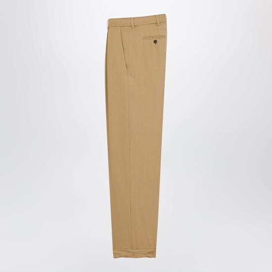 26SS 생로랑 스트레이트 팬츠 854426Y1N15 Beige - SAINT LAURENT
