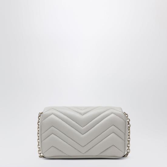 26SS 구찌 GG 마몽 미니 숄더백 841290AAFAX Grey - GUCCI