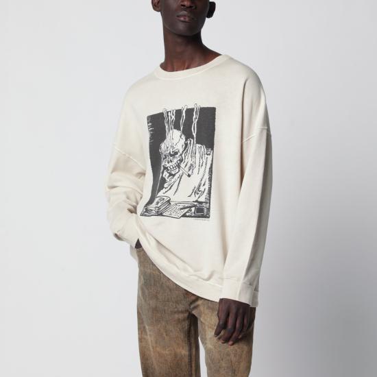 26SS 아워레가시 긴팔 티셔츠 M2266SACO Black