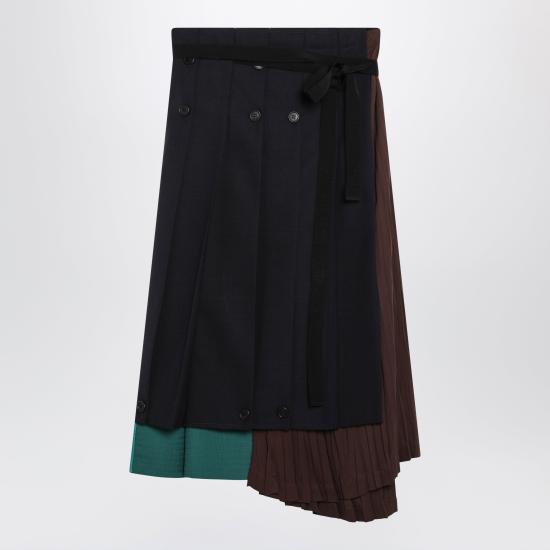 26SS 프라다 미디 스커트 P164IROOO19Q3 Blue