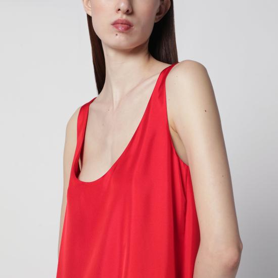 26SS 로에 롱 원피스 419 33 045SI Red - ROHE