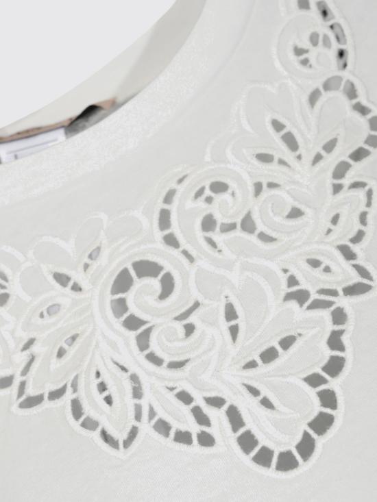 26SS 트윈셋 민소매 티셔츠 261TP2441 00001 White - TWINSET