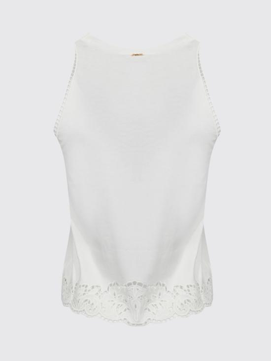 26SS 트윈셋 민소매 티셔츠 261TP2441 00001 White - TWINSET