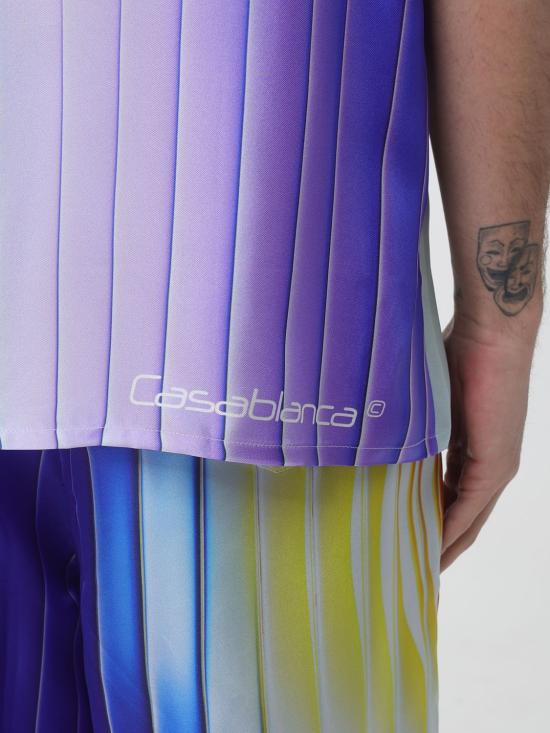 26SS 카사블랑카 셔츠 MSS26SH003 07 Red - CASABLANCA