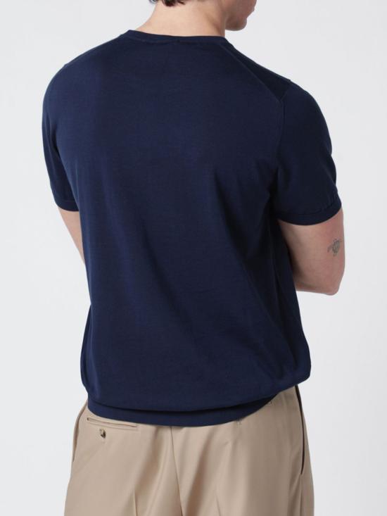 26SS 드루모어 스웨터 D0GN100L 770 Blue - DRUMOHR