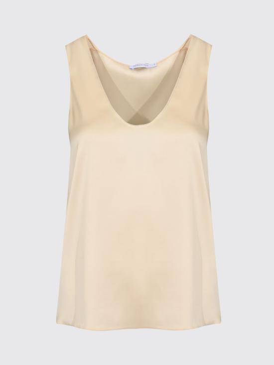 26SS 파트리지아페페 민소매 티셔츠 8C0725A269 W409 Ivory - PATRIZIA PEPE