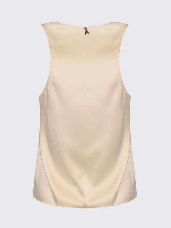 26SS 파트리지아페페 민소매 티셔츠 8C0725A269 W409 Ivory - PATRIZIA PEPE