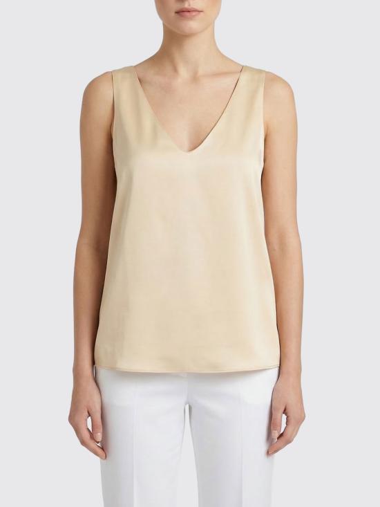26SS 파트리지아페페 민소매 티셔츠 8C0725A269 W409 Ivory