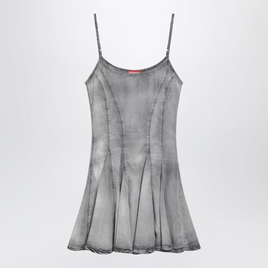 26SS 디젤 숏 원피스 A23862068WG Black