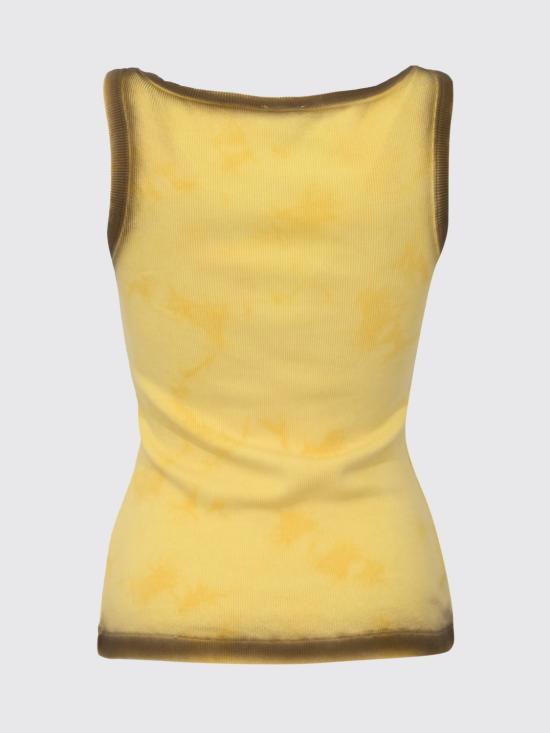 26SS 핑코 탑 107306A3H5 H47 Yellow - PINKO