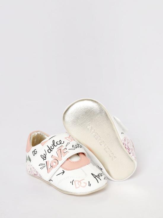 26SS [키즈] 돌체앤가바나 스니커즈 DK0109AW420 HWF57 White - DOLCE & GABBANA