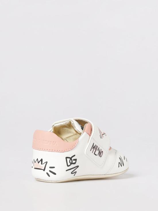 26SS [키즈] 돌체앤가바나 스니커즈 DK0109AW420 HWF57 White - DOLCE & GABBANA