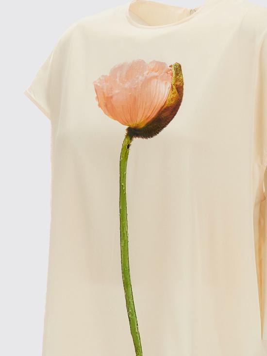 26SS 시몬로샤 반팔 티셔츠 54571323 CREAM White - SIMONE ROCHA