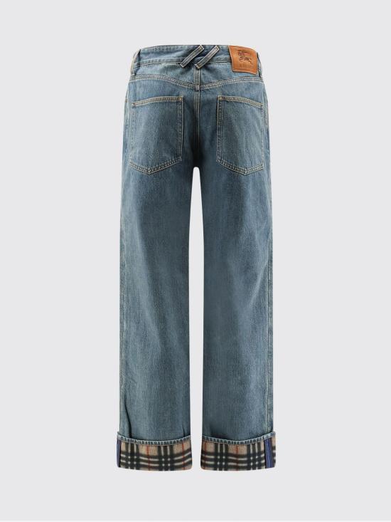 26SS 버버리 데님 팬츠 8116361 Blue - BURBERRY