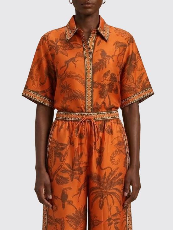 26SS 알레메 셔츠 6881T RUST Brick Red