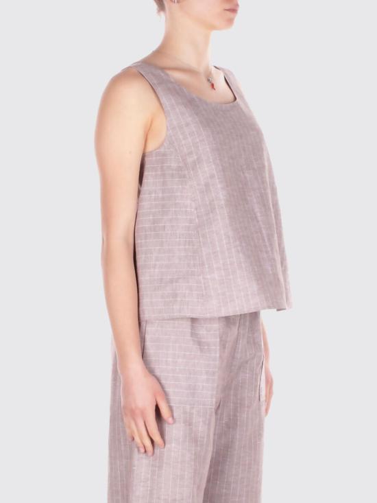 26SS 막스마라 민소매 티셔츠 2616161018600 004 Striped - MAX MARA