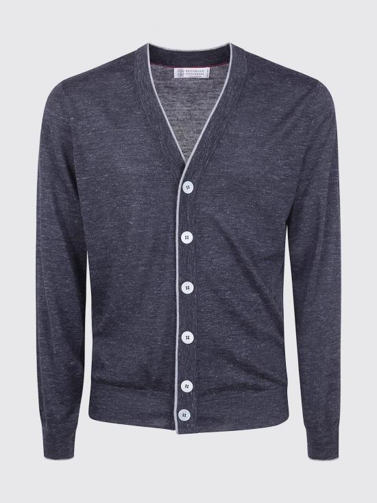 26SS 브루넬로 쿠치넬리 스웨터 MHS805906 CP27 Grey - BRUNELLO CUCINELLI