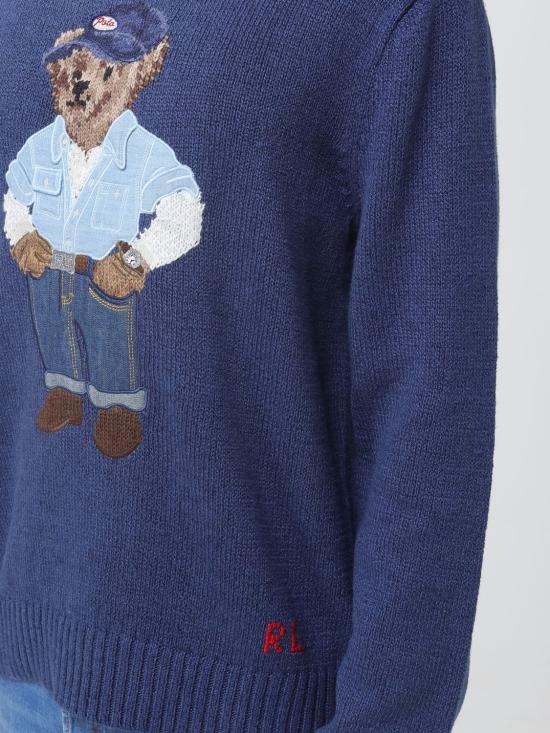 26SS 폴로 랄프로렌 스웨터 710A13002 001 Blue - POLO RALPH LAUREN