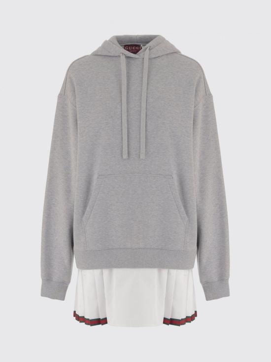 26SS 구찌 롱 원피스 843676XJHIT 1087 Grey - GUCCI