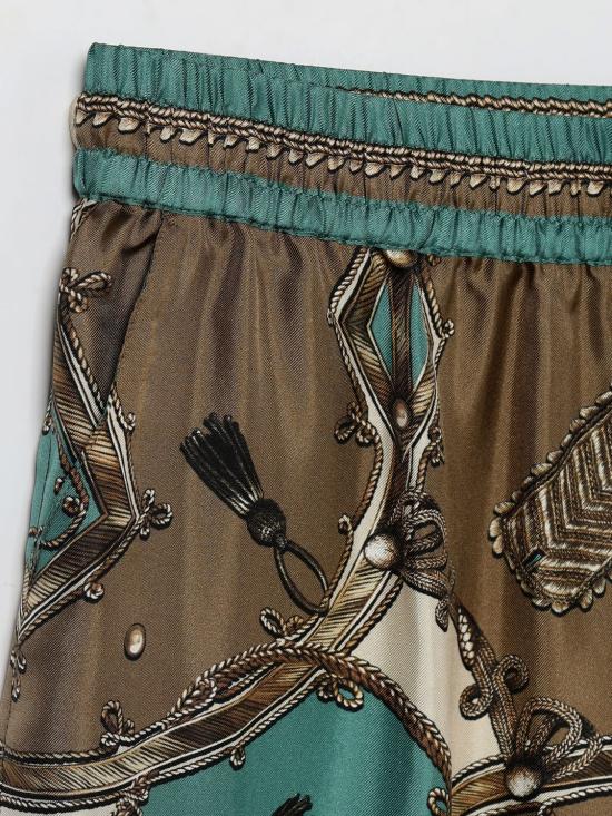 26SS [키즈] 돌체앤가바나 쇼츠/버뮤다 L44Q09HI12C HV5XH Green - DOLCE & GABBANA