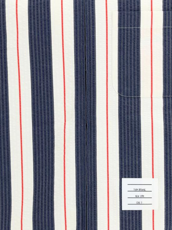 26SS 톰브라운 셔츠 MWL416AF1155 960 White - THOM BROWNE