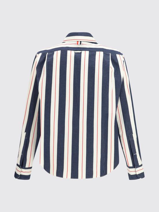 26SS 톰브라운 셔츠 MWL416AF1155 960 White - THOM BROWNE