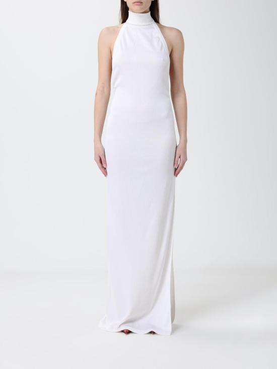 26SS 안다마네 롱 원피스 T190137ATJV155 111 White