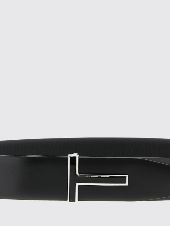 26SS 톰포드 가죽 벨트 TB247LCL237S NAA Black - TOMFORD