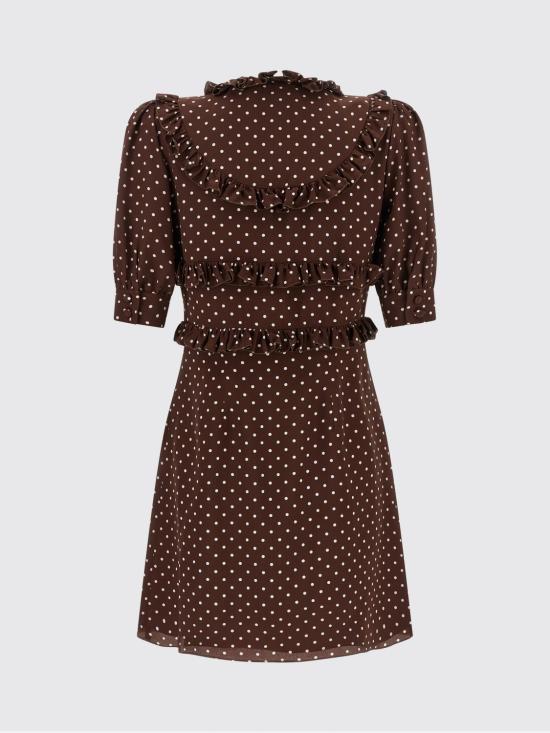 26SS 알레산드라리치 롱 원피스 FABX4297F4686 1659 Brown - ALESSANDRA RICH