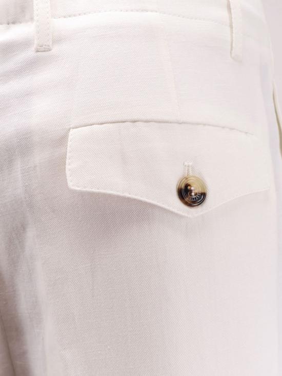 26SS 브루넬로 쿠치넬리 스트레이트 팬츠 MH255S2440 C1900 White - BRUNELLO CUCINELLI