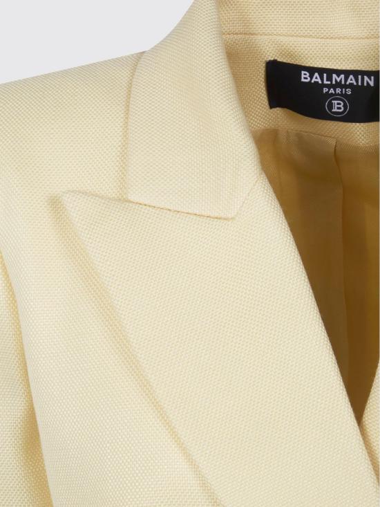 26SS 발망 자켓 GF1SI650VI58 1GD Yellow - BALMAIN