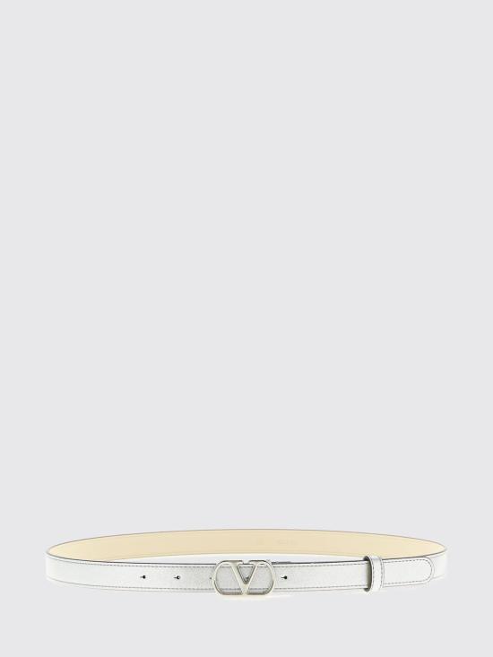 26SS 발렌티노 가라바니 레귤러 벨트 W2T0SM7XUC S13 Silver