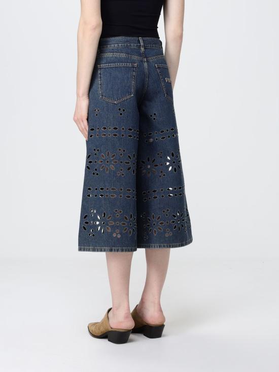 26SS 핑코 숏팬츠 104646A35C PJ1 Denim - PINKO