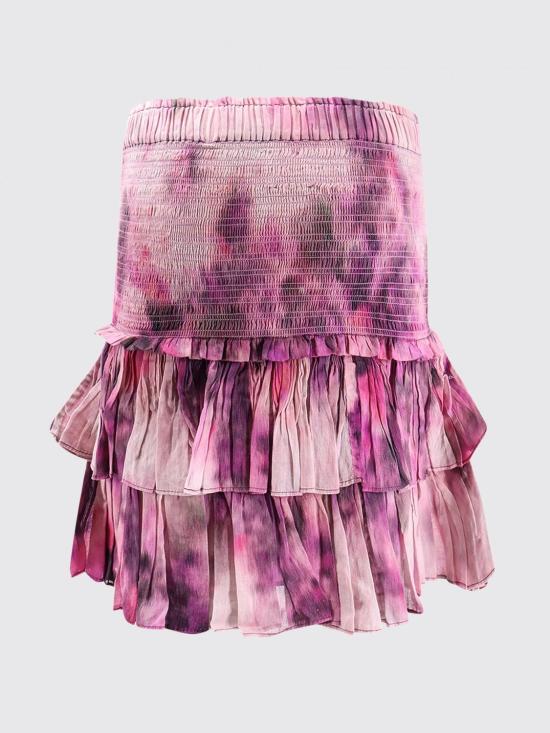 26SS 이자벨마랑에뚜왈 숏 스커트 JU0022FAD1J13E 40PK Pink - ISABEL MARANT ETOILE