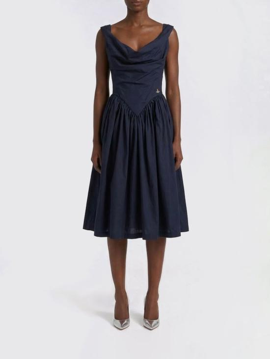 26SS 비비안웨스트우드 선데이 드레스 1101032ZW009QSW K410 Blue