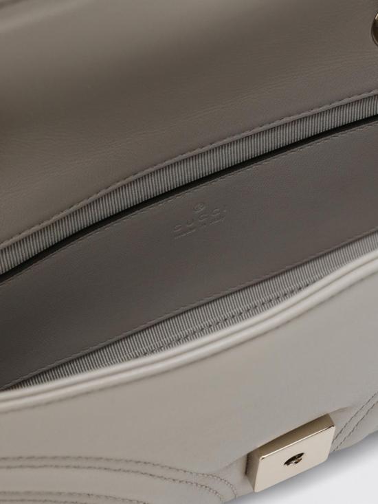 26SS 구찌 GG 마몽 스몰 숄더백 837280AAE38 1712 White - GUCCI