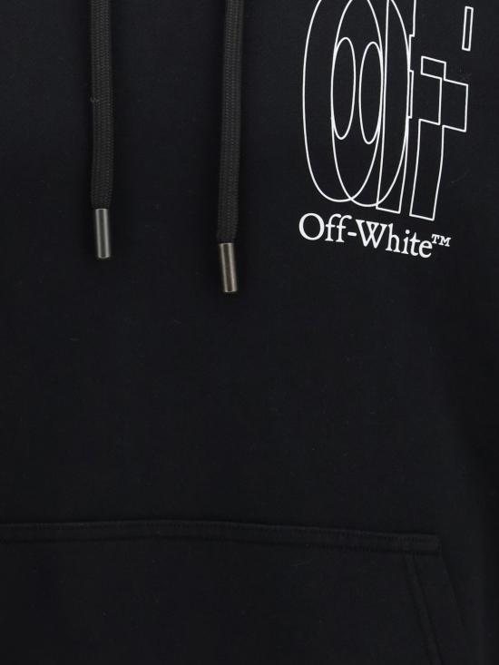 26SS 오프화이트 긴팔 티셔츠 44MBB085S26F006 0001 Black - OFF WHITE