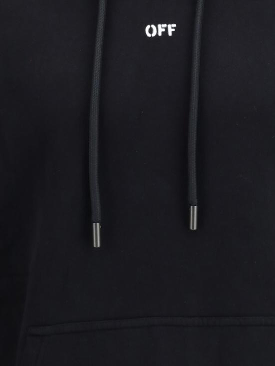 26SS 오프화이트 긴팔 티셔츠 44MBB085S26F005 0001 Black - OFF WHITE