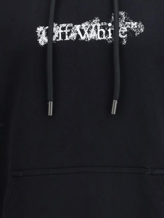 26SS 오프화이트 긴팔 티셔츠 44MBB085S26F00H 0001 Black - OFF WHITE