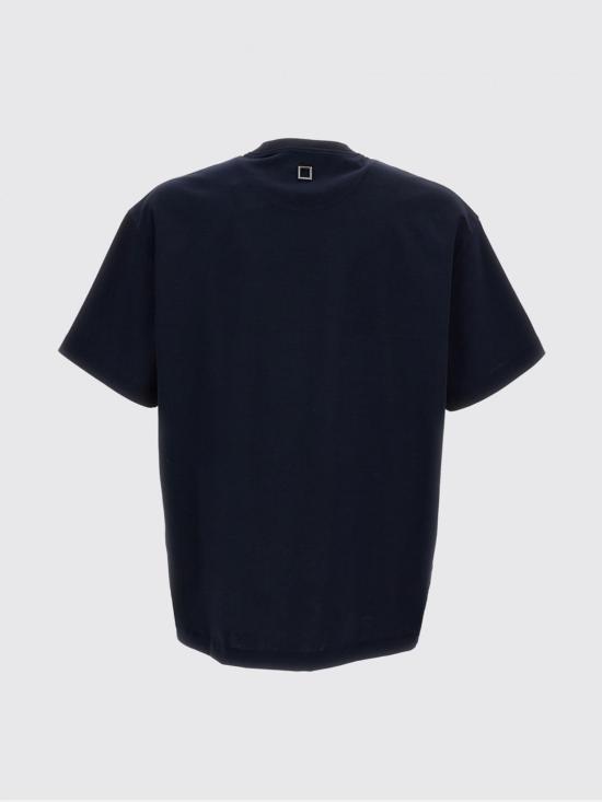 26SS 우영미 반팔 티셔츠 W261TS02 704N Blue - WOOYOUNGMI