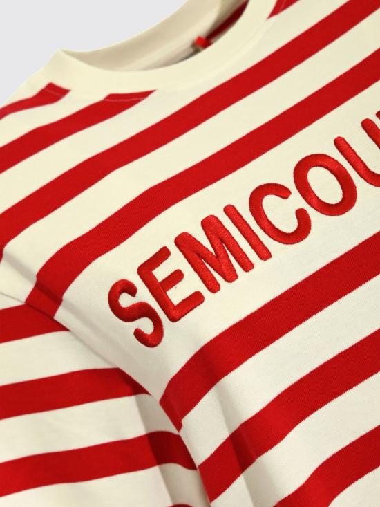 26SS 세미쿠튀르 반팔 티셔츠 Y6SJ09 RG108 Fuchsia - SEMI-COUTURE