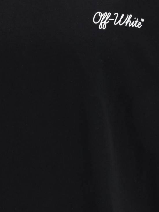 26SS 오프화이트 반팔 티셔츠 44MAA120C9J00D1 1001 Black - OFF WHITE